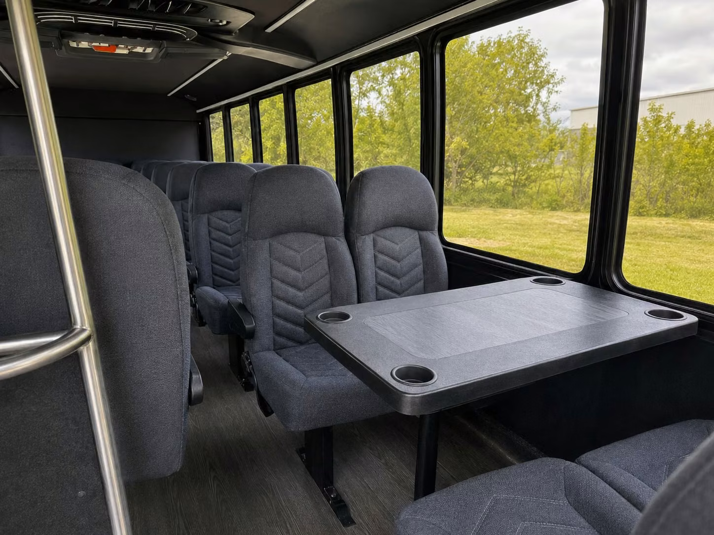 18 passenger minibus inside