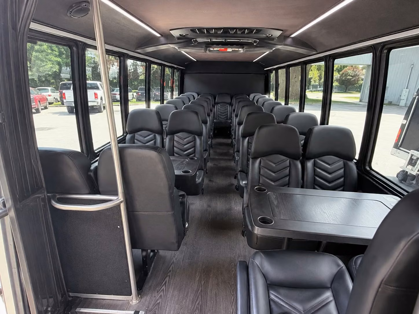 20 passenger minibus interior
