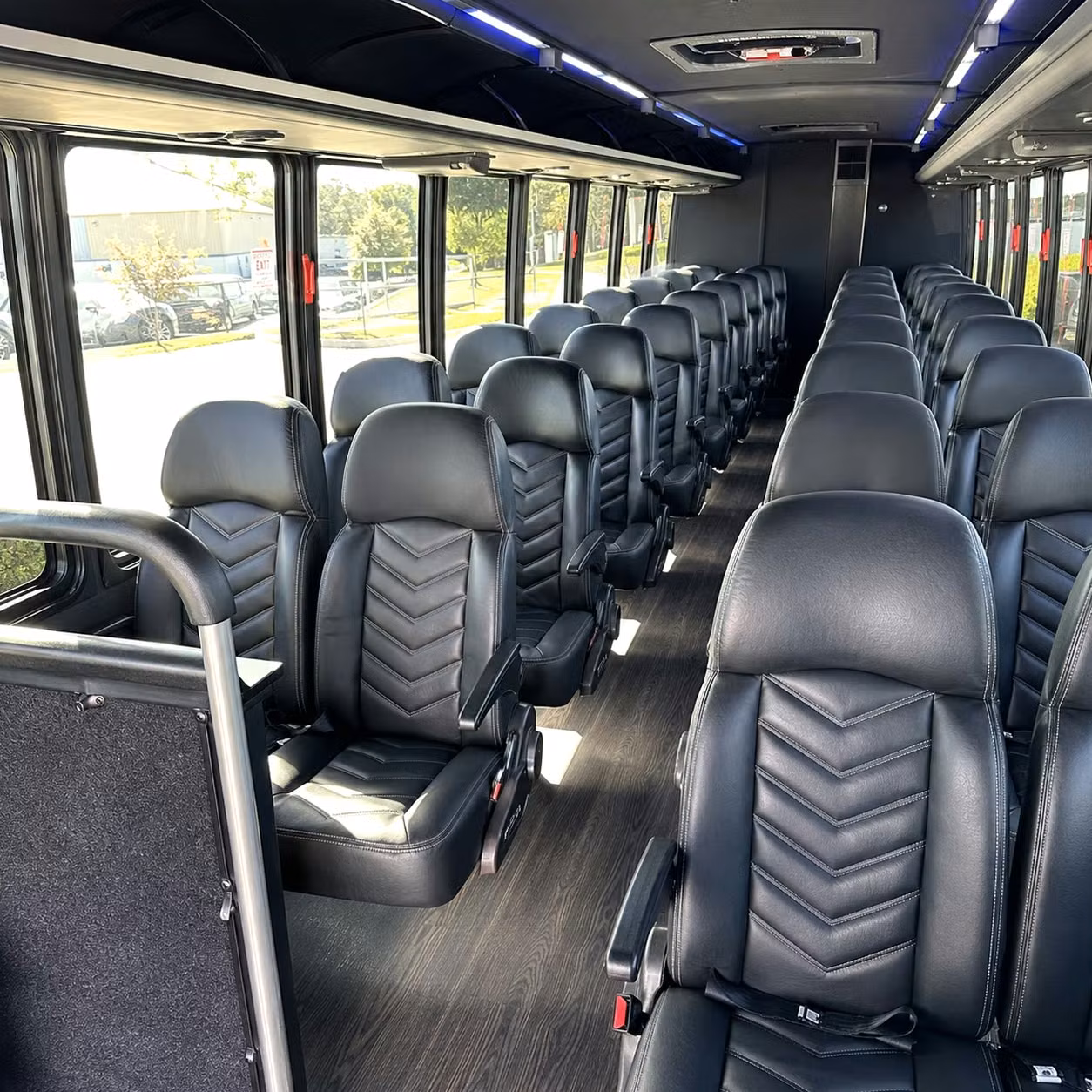 35 passenger minibus interior