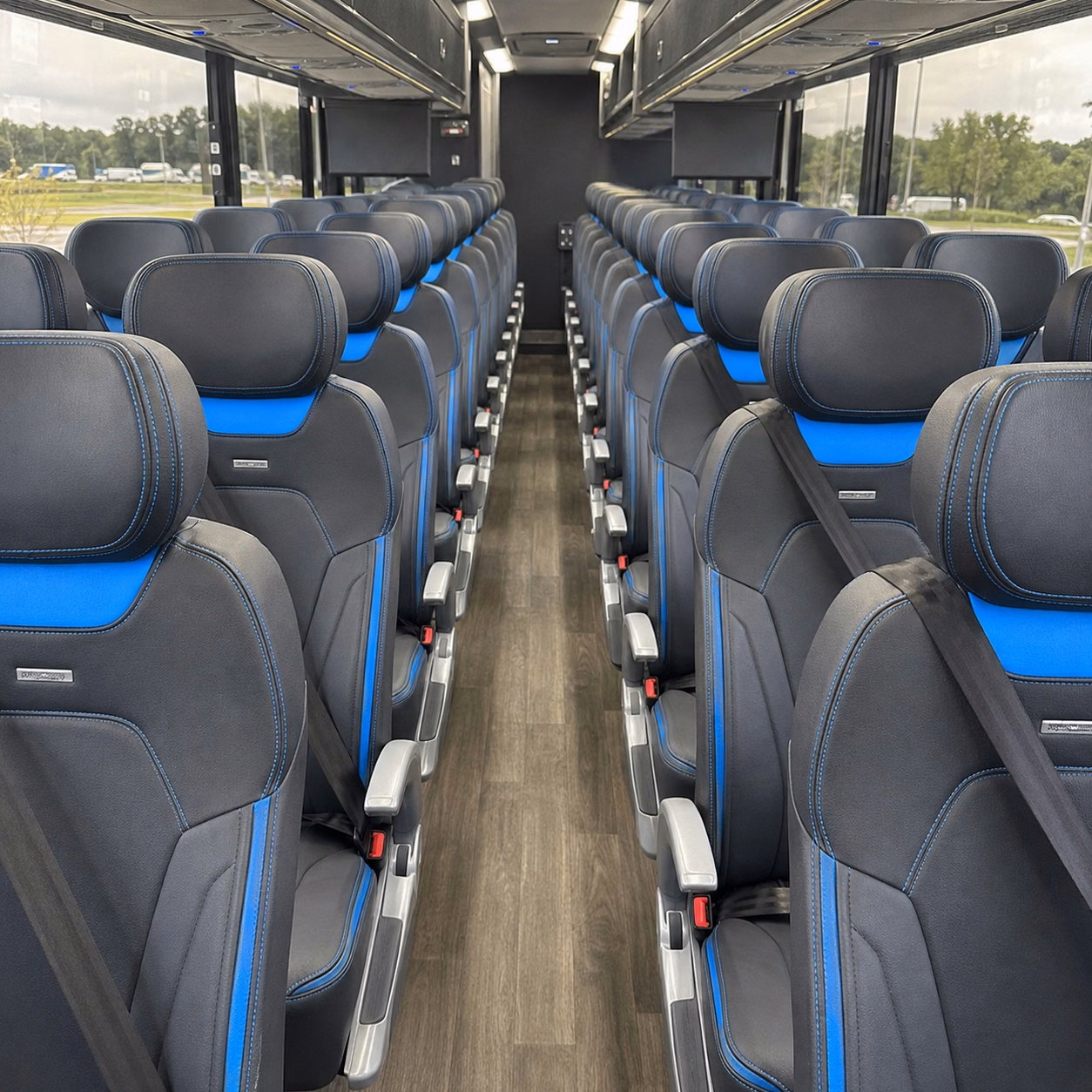 oakland park charter bus rental inside